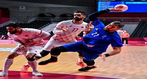 يد فرنسا تكتسح البحرين وتنتظر الفائز من مصر وألمانيا في طوكيو